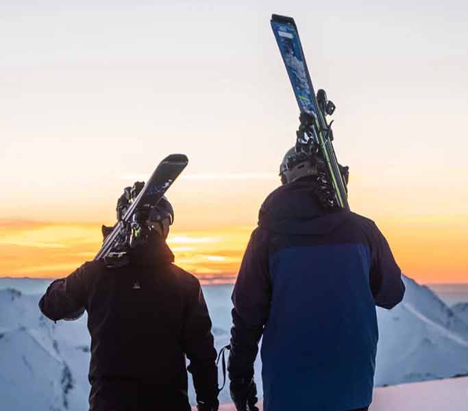 saas fee destination ski