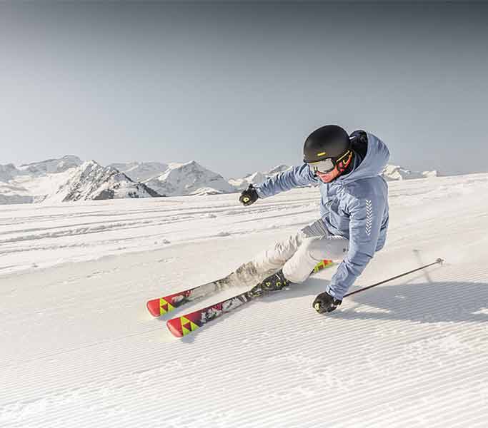 ski in zermatt swiss alps